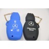 3D硅胶钥匙包　奔驰系例专用硅胶钥匙包多种颜色