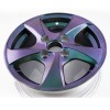 变色龙轮毂改色喷膜红 紫蓝