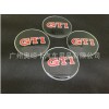 GTI汽车轮毂标 大众GTI钢圈中心标志 大众轮胎装饰标