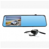 E车E拍行车记录仪S9加强版4.3寸大屏 后视镜双镜头