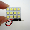 5050 12SMD LED汽车灯板 阅读灯 车顶灯 l