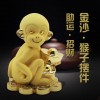 金沙猴子摆件