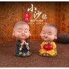 七彩树脂小和尚