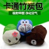 卡通公仔竹炭包 净化空气家车两用活性竹炭包 汽车除气味包炭包