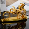 合金带钻大象香水摆件