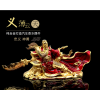 纯合金关云长香水摆件
