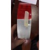 3英反光条红白