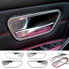 宝马3系装饰镀铬门碗