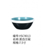 黑白兰圆碗