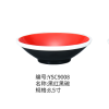 红黑圆碗