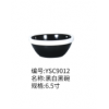 黑白圆碗