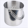 不锈钢双线提手冰桶