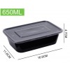 650ml长方形餐盒