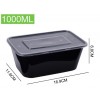 1000ml长方盒
