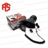 AS 100W 5音带录音汽车警报器紧急鸣笛带麦克风扬声器
