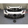 奔驰AMG GT改 GTR IMP碳纤维半碳前杠总成