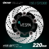 VESPA 150 銨科浮動碟盤 (日本白鐵 420不鏽鋼)