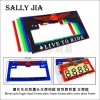 摩托车踏板车改装鹰头车牌照框 装饰牌照套
